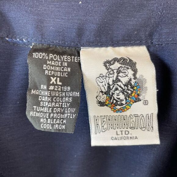 Kennington Hawaiian Button Down Shirt Size XL EUC - Picture 6 of 6